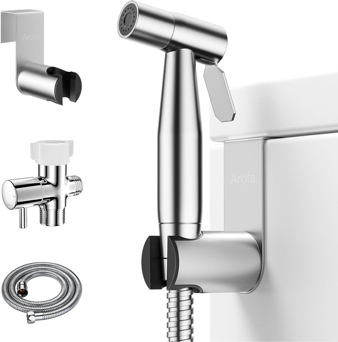 Arofa Handheld Bidet Sprayer Review: Fit and Features